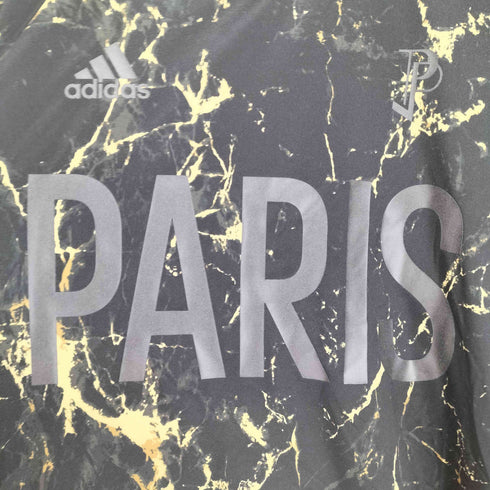 アディダス adidas 総柄 PARISロゴS/S TEE メンズ JPN:XL