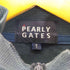 パーリーゲイツ PEARLY GATES ロゴ刺繍 ハーフジップ プルオーバー ゴルフウェア メンズ JPN:1