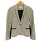 バーニーズニューヨーク BARNEYS NEWYORK コットンリネン ボーダー テーラードジャケット レディース JPN:0