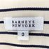 バーニーズニューヨーク BARNEYS NEWYORK コットンリネン ボーダー テーラードジャケット レディース JPN:0
