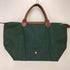 ロンシャン LONGCHAMP ロゴ刻印舟形トートバッグ レディース