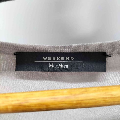ウィークエンドマックスマーラ Weekend Max Mara ボーダーデザインニットワンピ-ス レディース