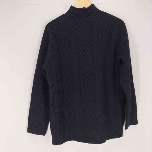 ユニクロプラスジェイ UNIQLO+J プレミアムラムケーブルハイネックセーター メンズ JPN:L