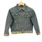 トゥルーレリジョン TRUE RELIGION ダメージデニムトラッカージャケット レディース JPN:XL