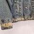 トゥルーレリジョン TRUE RELIGION ダメージデニムトラッカージャケット レディース JPN:XL