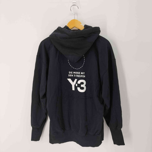 ワイスリー Y-3 18AW STACKED LOGO HOODIE スタックド ロゴ フーディー パーカー メンズ JPN:S