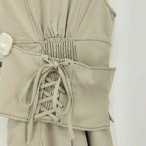 ダズリン dazzlin ベストコルセットレースアップワンピース レディース JPN:S