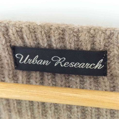 アーバンリサーチ URBAN RESEARCH 畦ショート丈ボリュームニット レディース FREE