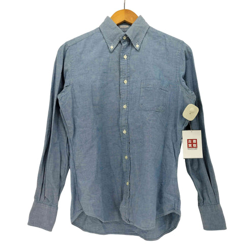 インディヴィジュアライズドシャツ individualized shirts STANDARD FIT シャンブレーボタンダウンシャツ メンズ 32