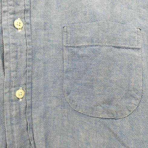 インディヴィジュアライズドシャツ individualized shirts STANDARD FIT シャンブレーボタンダウンシャツ メンズ 32