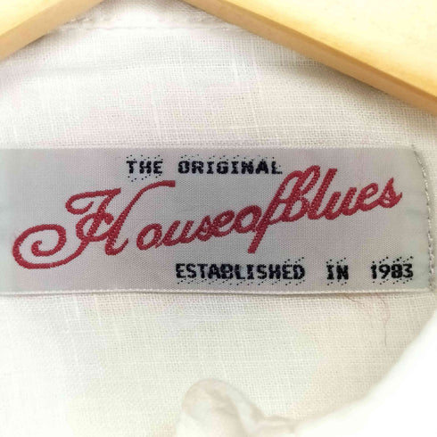 ハウスオブブルース house of blues ボタンダウンリネンシャツ メンズ JPN:M