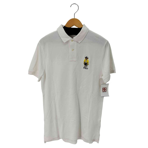 ポロラルフローレン POLO RALPH LAUREN CUSTOM SLIM FIT ポロベア刺繍 S/Sポロシャツ メンズ JPN:S