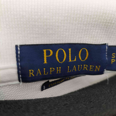 ポロラルフローレン POLO RALPH LAUREN CUSTOM SLIM FIT ポロベア刺繍 S/Sポロシャツ メンズ JPN:S