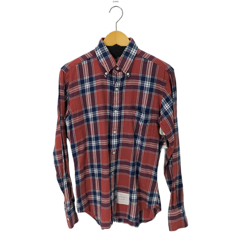 トムブラウン THOM BROWNE BD L/S チェックネルシャツ メンズ JPN:2