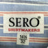 セロ SERO ストライプボタンダウンシャツ メンズ 32