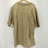キングサイズ KINGSIZE 90S リネン混 オープンカラー S/S チェックシャツ チェックショーツ メンズ 3XL