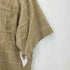 キングサイズ KINGSIZE 90S リネン混 オープンカラー S/S チェックシャツ チェックショーツ メンズ 3XL