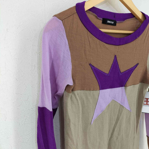 ズッカ ZUCCa 90s 92AW スターデザイン マルチカラーニット レディース JPN:M