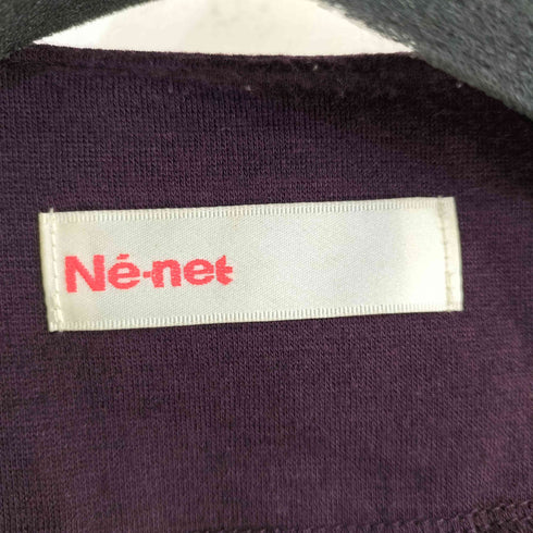 ネネット Ne-net ハンドモチーフ アクリルウール1Bカーディガン レディース JPN:2