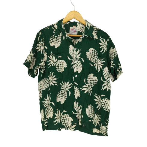 サンサーフ SUN SURF Duke Kahanamoku パイナップル柄アロハシャツ メンズ JPN:M
