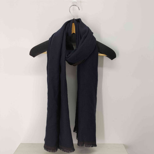 ベルルッティ Berluti バイカラー大判ストール メンズ