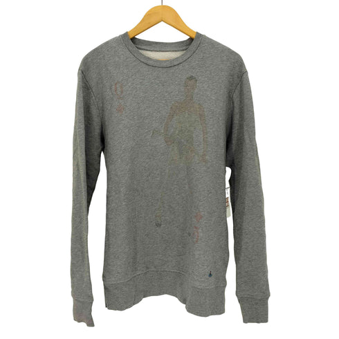 ヴィヴィアンウエストウッド Vivienne Westwood 裾ロゴ プリント クルーネックスウェット レディース import:M