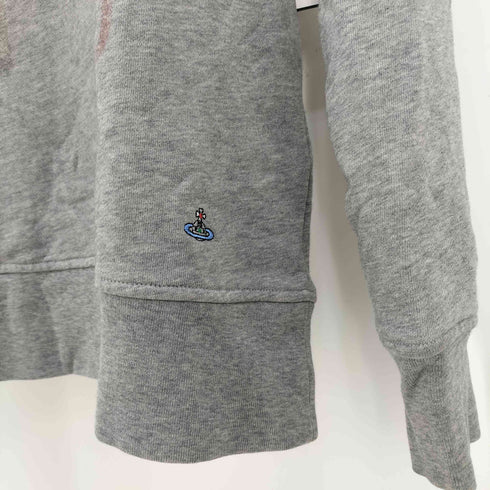 ヴィヴィアンウエストウッド Vivienne Westwood 裾ロゴ プリント クルーネックスウェット レディース import:M