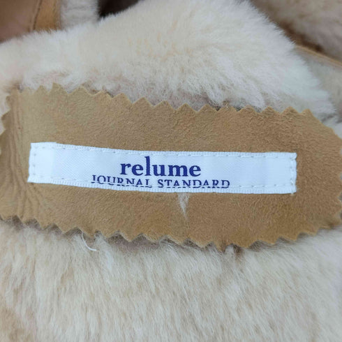 ジャーナルスタンダードレリューム JOURNAL STANDARD relume シープムートンジャケット レディース FREE