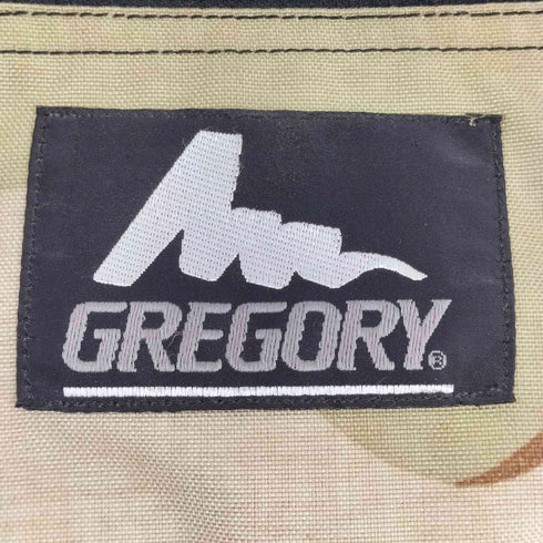 グレゴリー GREGORY 90s USA製 旧ロゴ カモ柄トートバッグ メンズ L