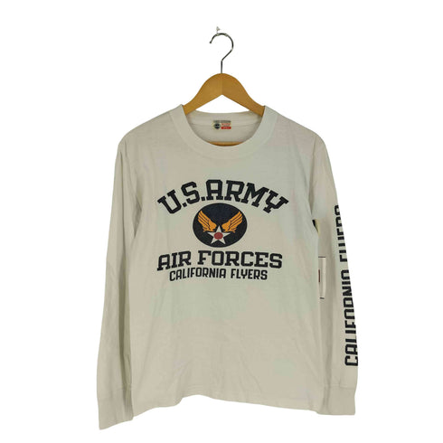 バズリクソンズ BUZZ RICKSONS ミリタリーL/S Tシャツ メンズ JPN:S