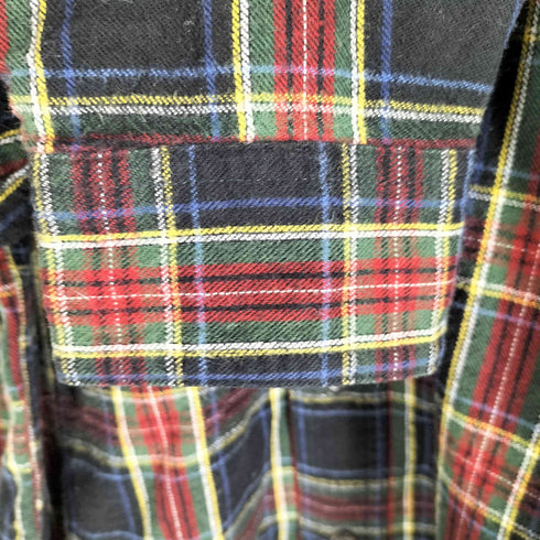 エルエルビーン L.L.Bean タータンチェック ボタンダウン ネルシャツ メンズ import:M