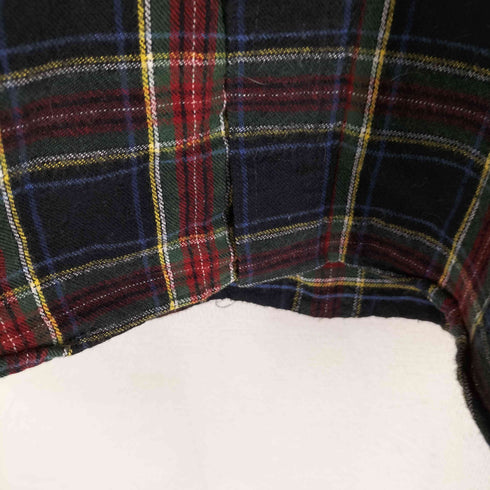 エルエルビーン L.L.Bean タータンチェック ボタンダウン ネルシャツ メンズ import:M
