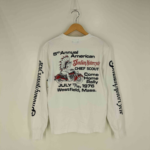 インディアンモーターサイクル INDIAN MOTORCYCLE 両面プリントロングスリーブTシャツ メンズ