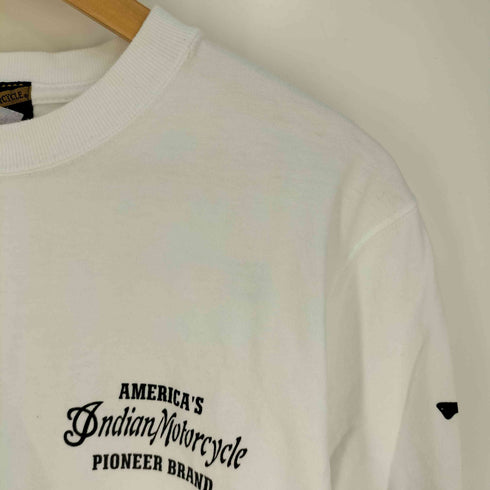 インディアンモーターサイクル INDIAN MOTORCYCLE 両面プリントロングスリーブTシャツ メンズ