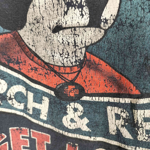 BIG DOGS DOG PRINT S/S TEE 雰囲気 フェード メンズ