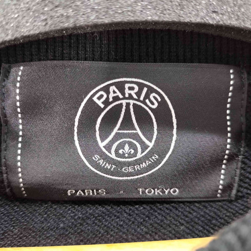 パリサンジェルマン PARIS SAINT GERMAIN アーチロゴプリント スウェットプルオーバー 前ポケット メンズ JPN:M