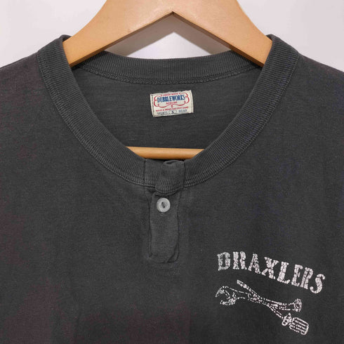 DUBBLE WORKS ヘンリーネックロングスリーブTシャツ メンズ JPN:S