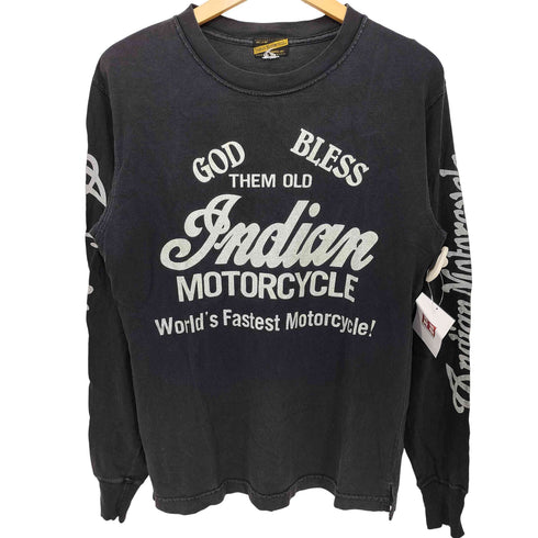 インディアンモーターサイクル INDIAN MOTORCYCLE プリントロングスリーブTシャツ メンズ