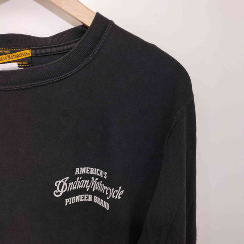 インディアンモーターサイクル INDIAN MOTORCYCLE 両面プリントロングスリーブTシャツ メンズ