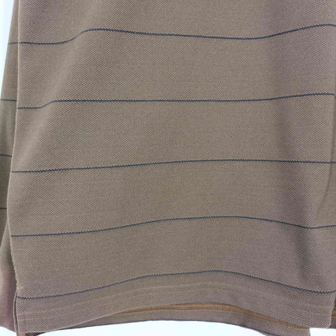 ノースフェイスパープルレーベル THE NORTH FACE PURPLE LABEL Field Striped Polo フィールド ストライプド ポロシャツ メンズ import:M