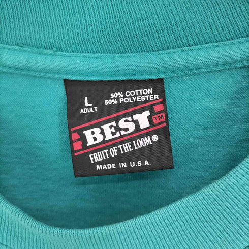 9S USA製 FRUITOF THE LOOM BEST ボディ1994 Northern Wildlife Art Expo アニマル プリント S/S Tシャツ シングルステッチ メンズ import:L