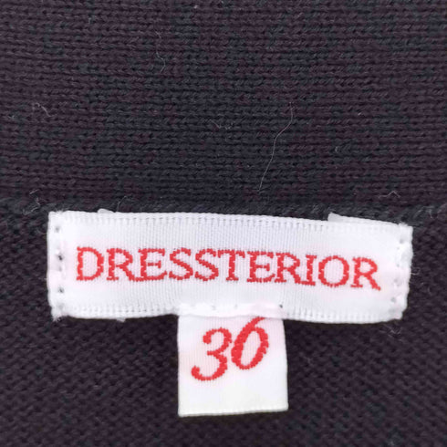 ドレステリア DRESSTERIOR コットンカーディガン レディース 36