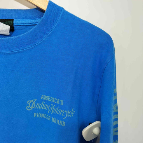 インディアンモーターサイクル INDIAN MOTORCYCLE 両面プリントロングスリーブTシャツ メンズ