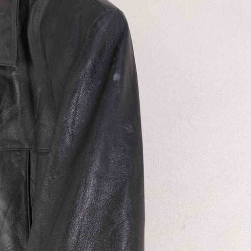 PELLE STUDIO レザーロングコート チェスターコート レディース import:M