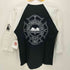 LANGLITZ LEATHERS 両面プリントラグランTシャツ メンズ