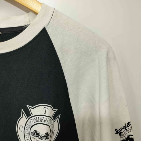 LANGLITZ LEATHERS 両面プリントラグランTシャツ メンズ