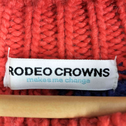 ロデオクラウンズ RODEO CROWNS 20AW パレットケーブルニット レディース FREE