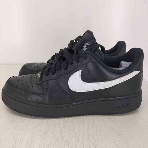 ナイキ NIKE AIR FORCE 1 '07 BLACK メンズ JPN:27.5