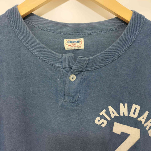 DUBBLE WORKS ヘンリーネックロングスリーブTシャツ メンズ JPN:S