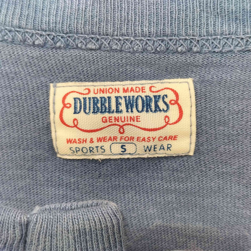 DUBBLE WORKS ヘンリーネックロングスリーブTシャツ メンズ JPN:S